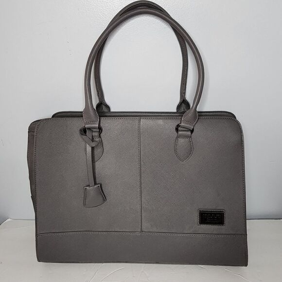 Mosiso modern life classic fashion gray messenger tote computer bag no strap - Picture 1 of 10